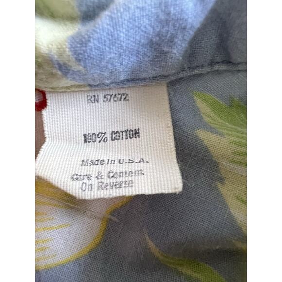 Vintage Marc Daniels Men's Large Hawaiian Shirt Short Sleeve Single Stitch - Picture 7 of 10